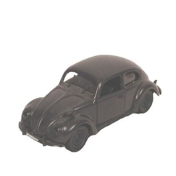 RIO VW Volkswagon Beetle Kafer Diecast 1:43 Scale Vintage Gray Made In Italy